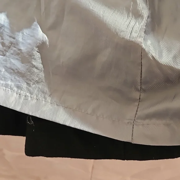 Calvin Klein wool blend black coat - Picture 4 of 11